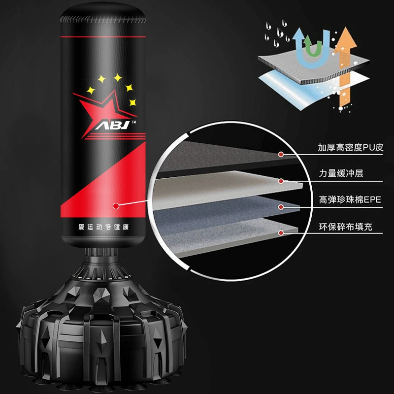 Sacos de arena de boxeo personalizados especiales para el hogar vertical sacos de arena para adultos vaso taekwondo entrenamiento infantil columna de boxeo