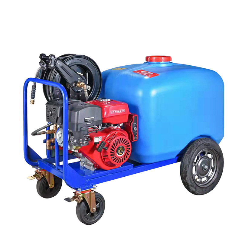 汽油本田动力高压清洗机GX690发动机意大利AR泵320公斤压力电启动