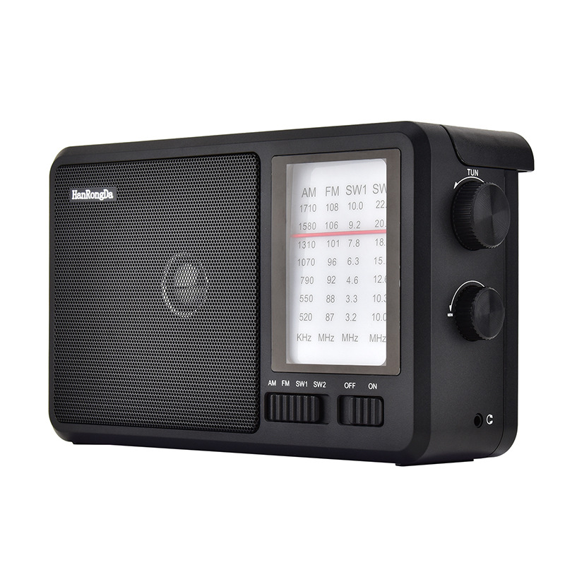 Radio multifuncional mayorista transfronteriza con operación simple y fácil de entender Walkie-talkie multibanda portátil para ancianos