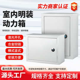配电箱室内明装动力箱弱电箱消防模块箱300*400电控箱厂家