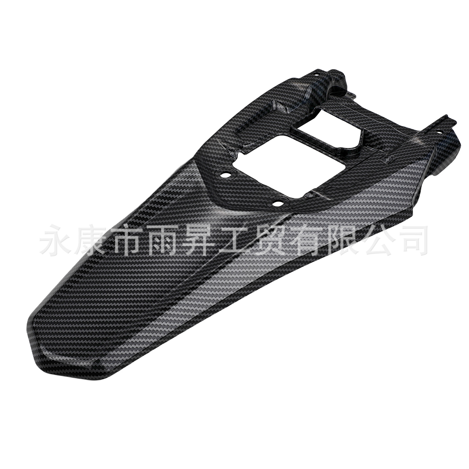 Suitable for Sur-Ron Qilong Jifeng Rear Fender Modification Carbon Fiber Pattern Mudguard Shock Absorber Mudguard Rear Wheel Water Shield
