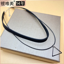 ؛Դ����choker��S925�y�p�Ӻ��K�׹Űٴ��i��朚��|�i��Ȧ�