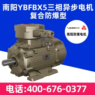 卧龙电气南阳防爆电机YBFBX5复合防爆型三相异步电动机