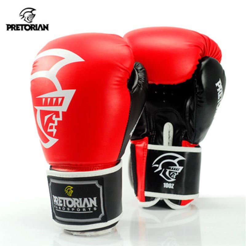 Luvas de Boxe Brasileiro Pretorian - Luvas de Sparring e Treinamento para Homens Adultos para Muay Thai e Kickboxing, Opções de 14oz e 16oz_voghion.com