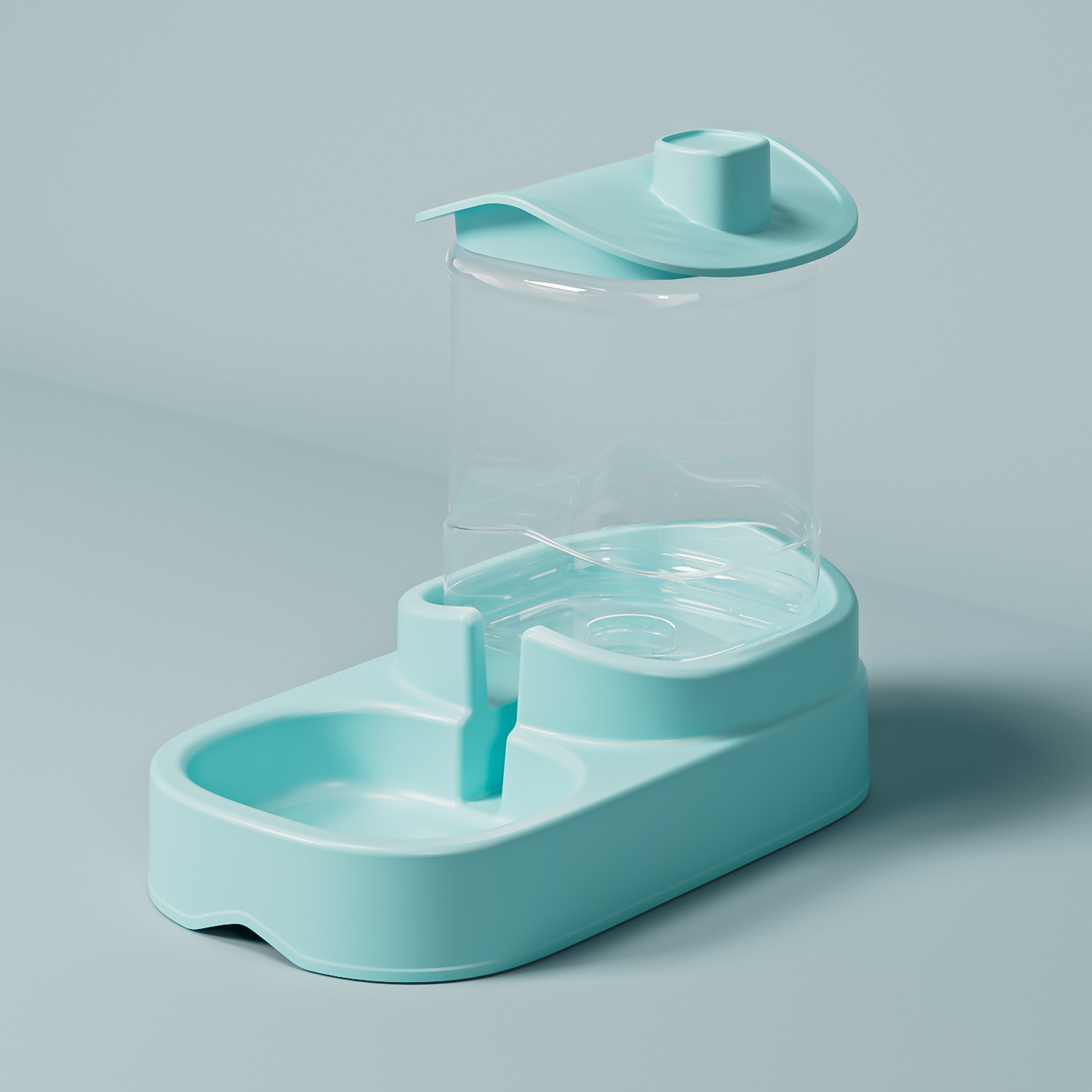 Cantidad de dibujos animados de gran capacidad original alimentador de agua de alimentación automática de gran calibre tazón para perros, tazón para gatos al por mayor