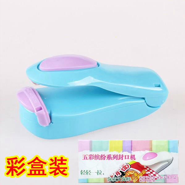 Selladora de Bolsas de Plástico Mini, Sellado por Calor, Manual, para Cocina