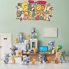 52TOYS TOM and JERRY精神状态品鉴盲盒猫和老鼠搞怪摆件玩具礼物