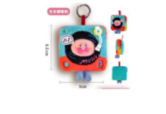 潮玩正版玩具公仔美炸了耳机包毛绒偶尔挂件挂饰少女礼物|undefined