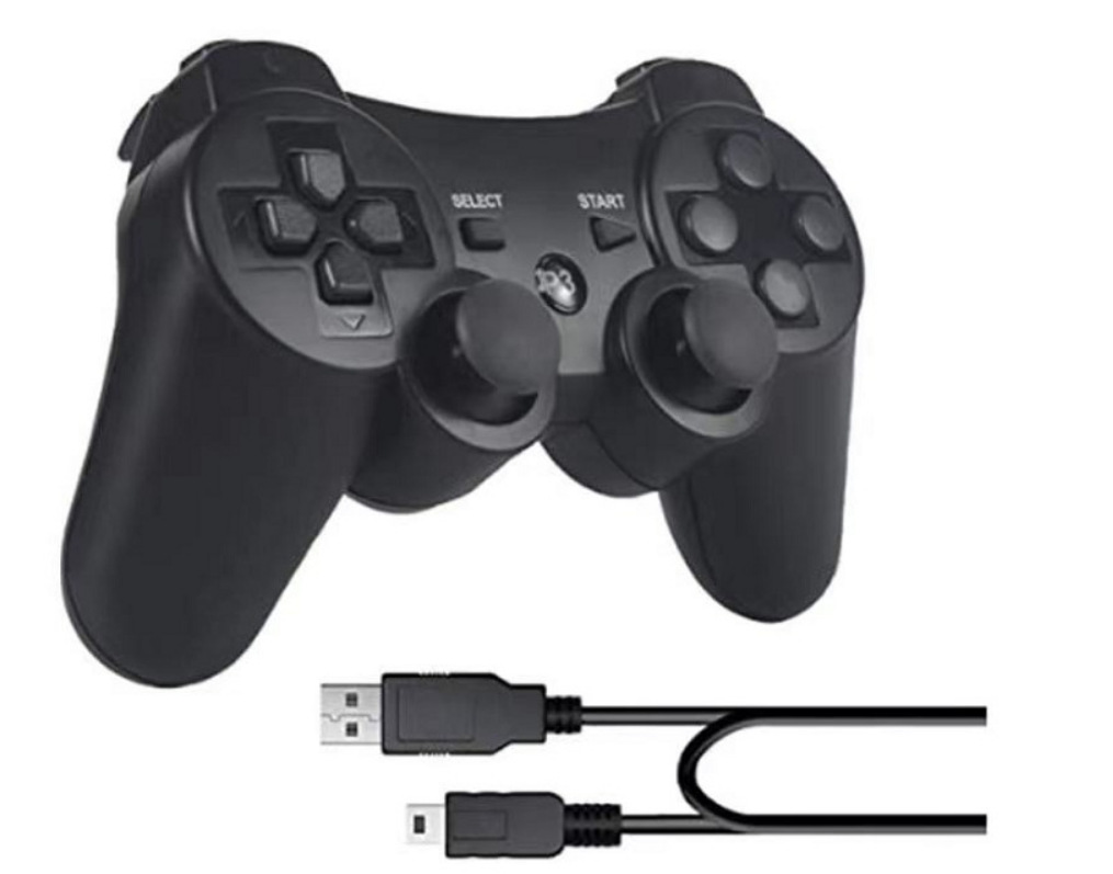 Control Inalámbrico Bluetooth PS3 de ABS con Doble Vibración para Consola PS3 image 8