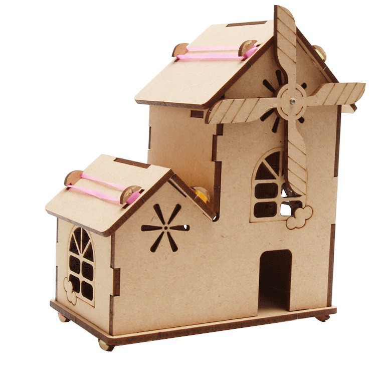 Experimento de ciencia para niños Tecnología pequeña producción hecha a mano DIY estudiantes de escuela primaria ciencia y educación frontera material paquete al por mayor