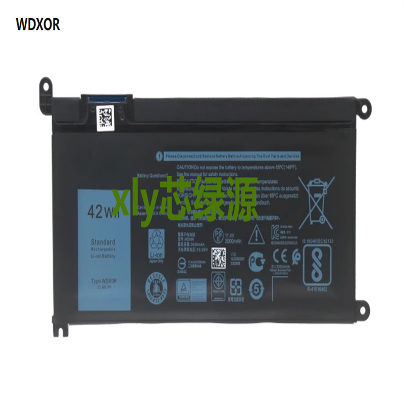 Suitable for Dell Dell Wdxor Wdx0R P69G001 3Crh3 Fc92N T2Jx4 Battery