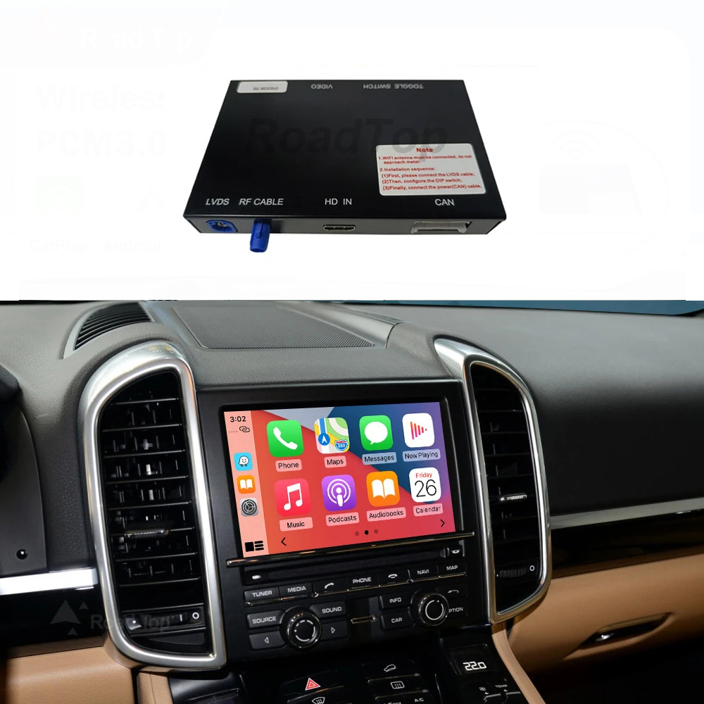 Wireless Carplay Car-Machine Interconnection Is Suitable for Porsche Pcm3.0 Pcm3.1 Decoder Module Decoder