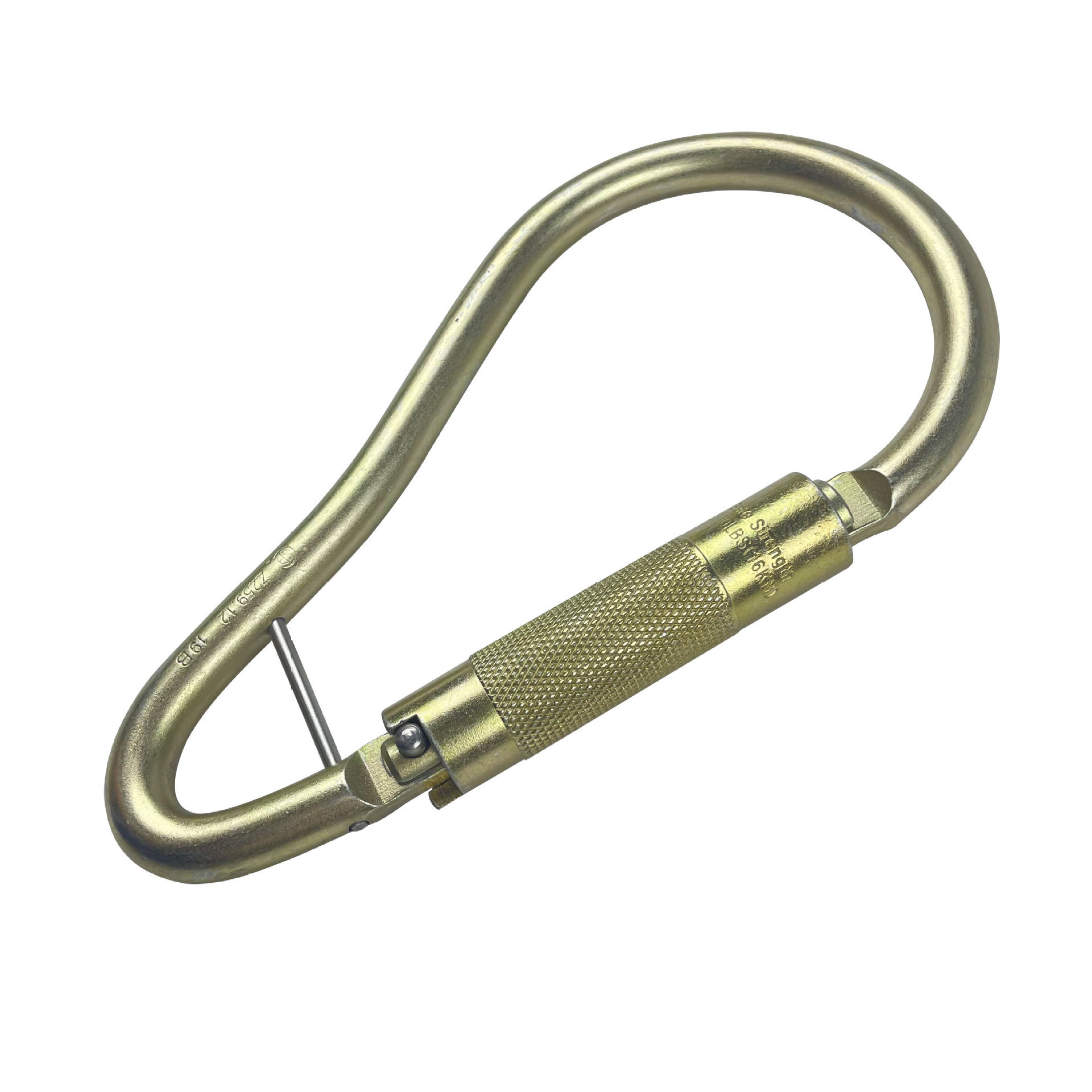 高空作业自锁弹簧钩 大挂钩 带配件 户外保险钩 锻打大钩