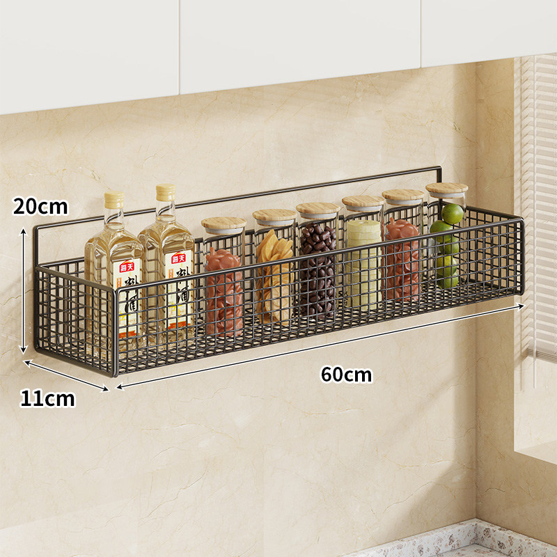 Especiero de Pared para Cocina Sin Perforación, Multifuncional