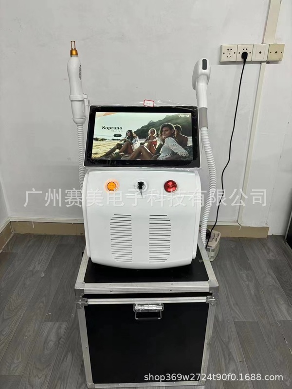 デスクトップソプラノチタン美容器具クロスボーダー人気外国貿易810眉毛洗浄機ツーインワン|undefined