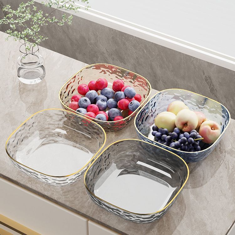 High-End Fruit Plate for Living Room, Luxury Office Thickened Front Desk Luxury High-End Snack Fruit Plate High-End Fruit Plate for Living Room, Luxury Office Thickened Front Desk Luxury High-End Snack Fruit Plate
