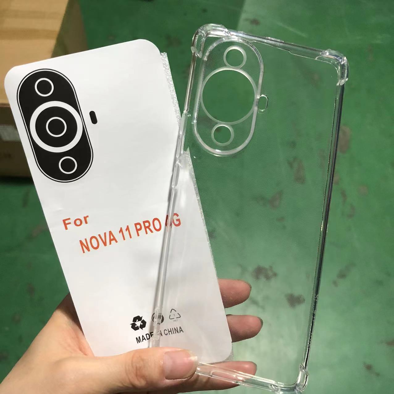 1.5防摔四代TPU手机壳适用华为荣耀X9B/A7A/100PRO5568透明保护套