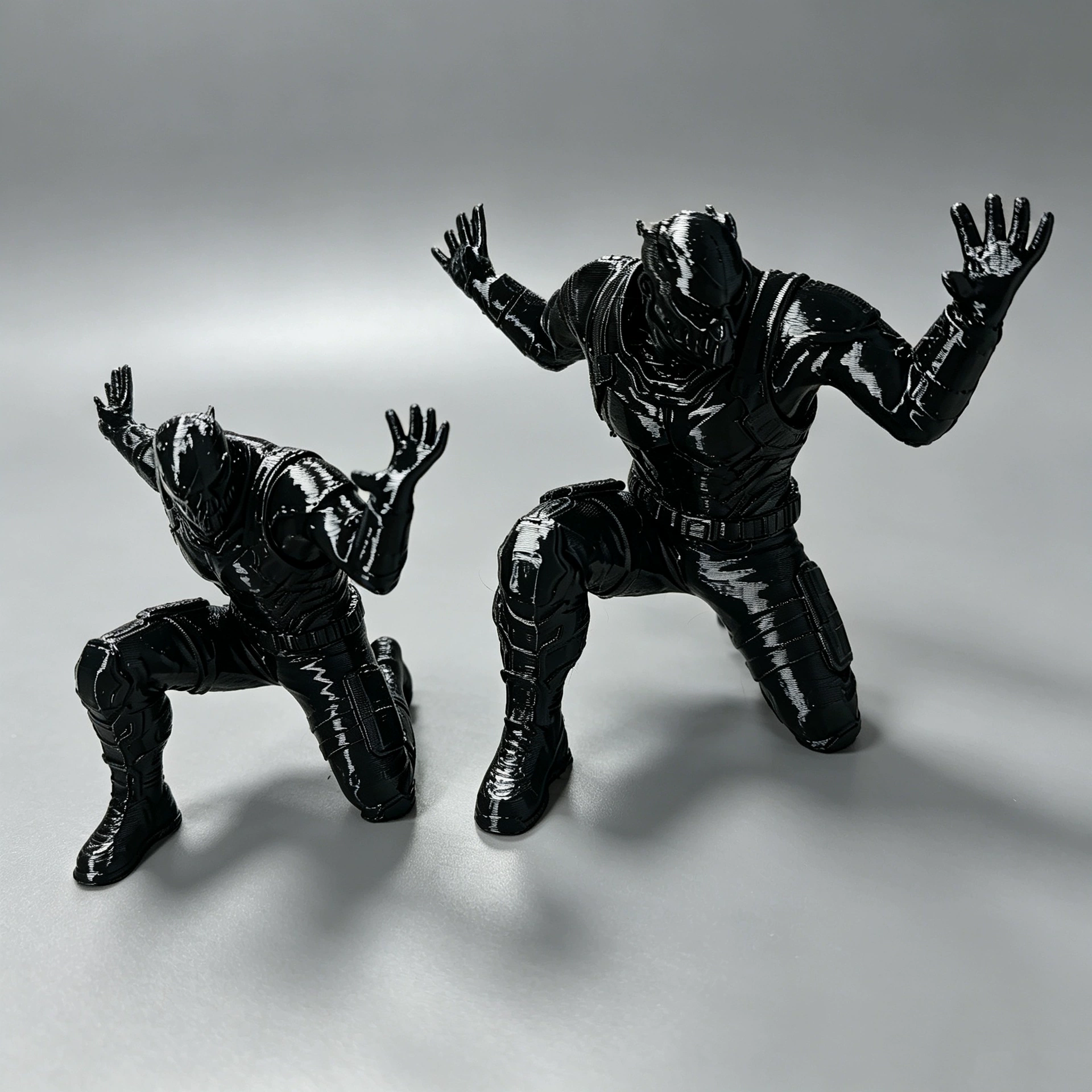 Ниндзя-печать украшения 3D-печать фигурка держатель ручек канцелярское хранение держатель ручек персонализированная творческая настольная композиция