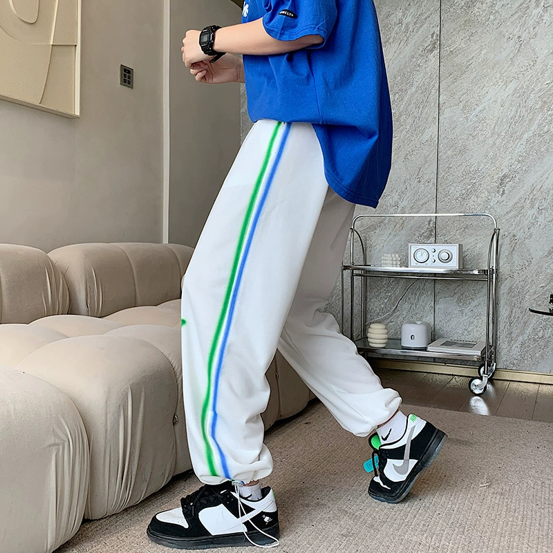 Tide, sexy summer thin casual trousers