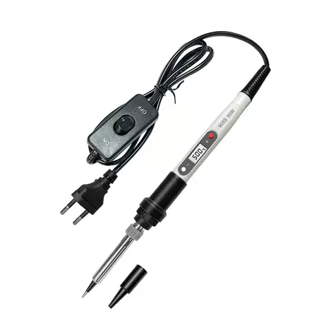 White 908S soldering iron with switch/European gauge