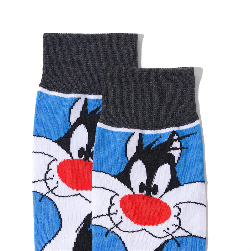 Wholesale Trendy Men'S Cotton Cartoon Tube Socks Stockists Women'S Animation Personalized Socks-5Prs 26 Undefined