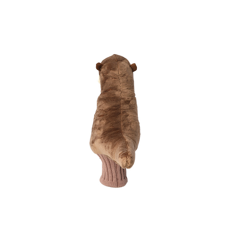 Juego de varilla de golf de topo Juego de varilla de topo de animal de felpa de dibujos animados Juego de gorra No. 135 Juego de varilla de madera al por mayor