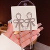 Silver needle, advanced small design earrings, silver 925 sample, internet celebrity, high-quality style, Korean style