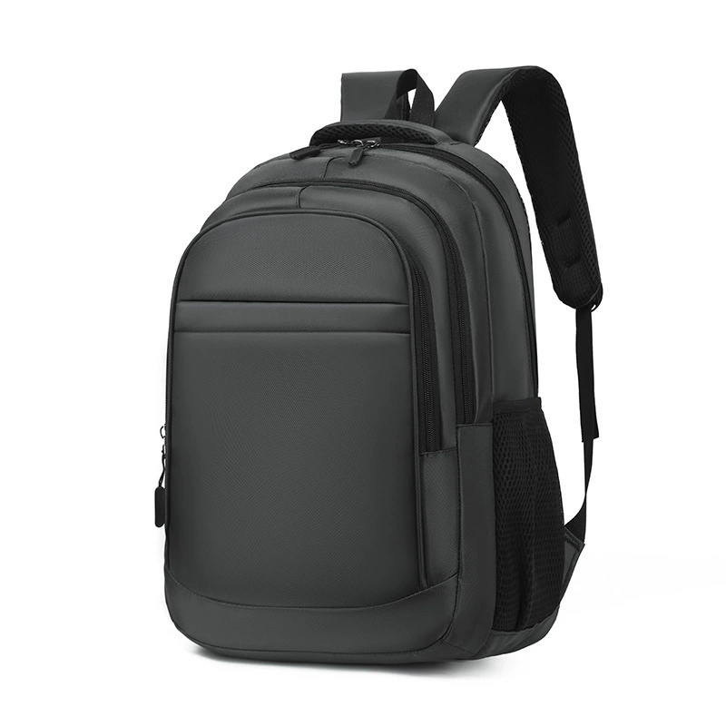 Laptop backpack, business travel version, lightweight, Black/Grey/Blue