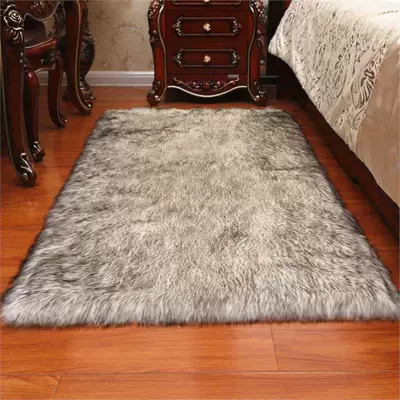 Car Carpet Carpet, Living Room Light Luxury - gray-tip-color-80x180cm-rectangle