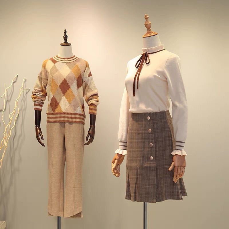 Maniquí de Exhibición Femenino de Polietileno de Cuerpo Entero para Escaparate de Tienda image 3