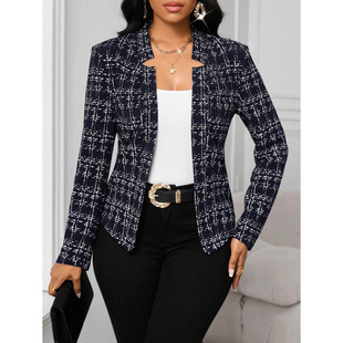 Y 47189 Small Fragrant Slim Blazer ����С���b�羳���Q��