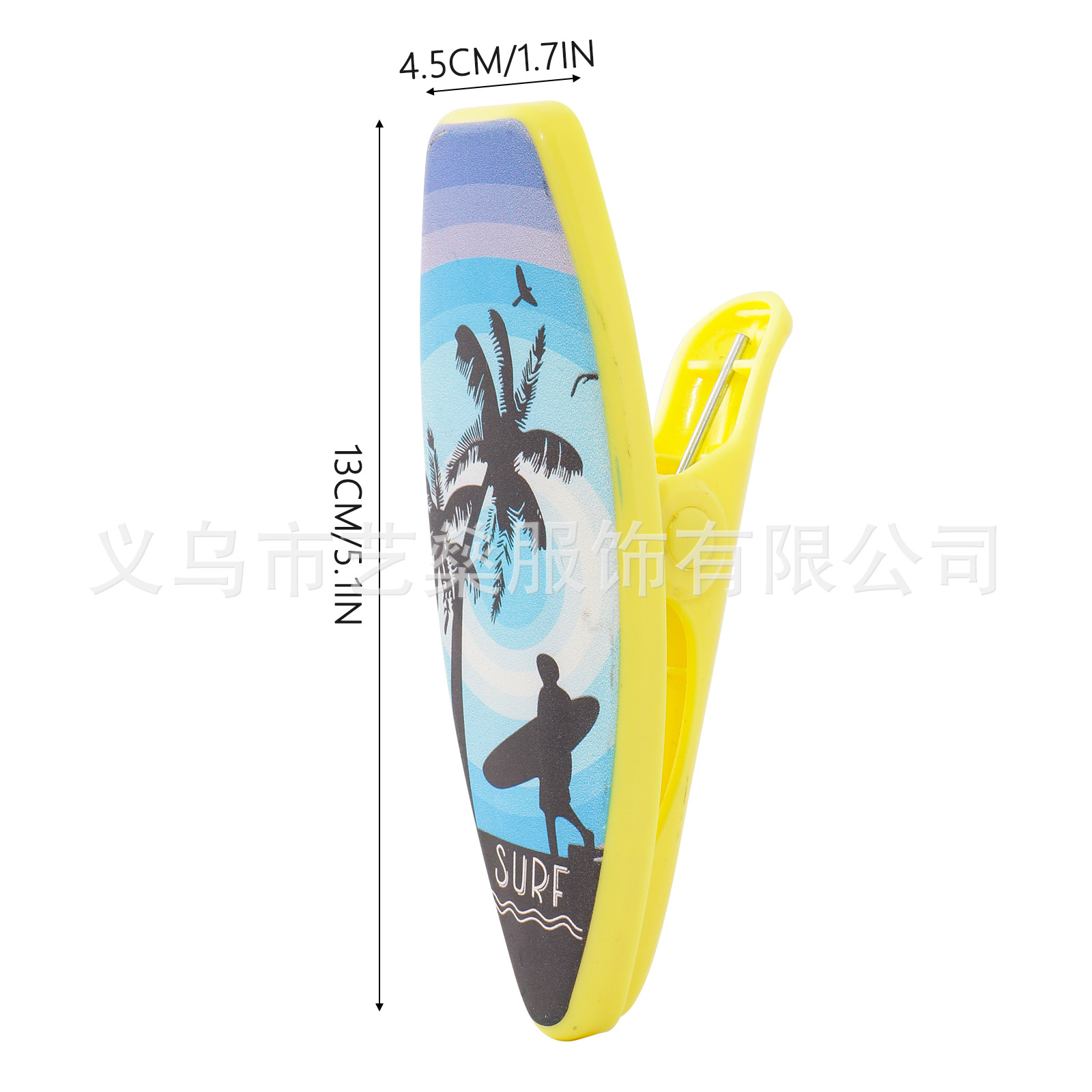 Lindo animal serie Toalla de playa a prueba de viento clip sol silla toalla clip de secado a prueba de viento clip de ropa de plástico clip