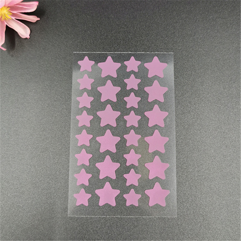 Pegatinas para el acné de gel de agua, aceites esenciales invisibles, parches para el acné, correctores y acné, uso diario y nocturno, aprobación del fabricante de cuero artificial