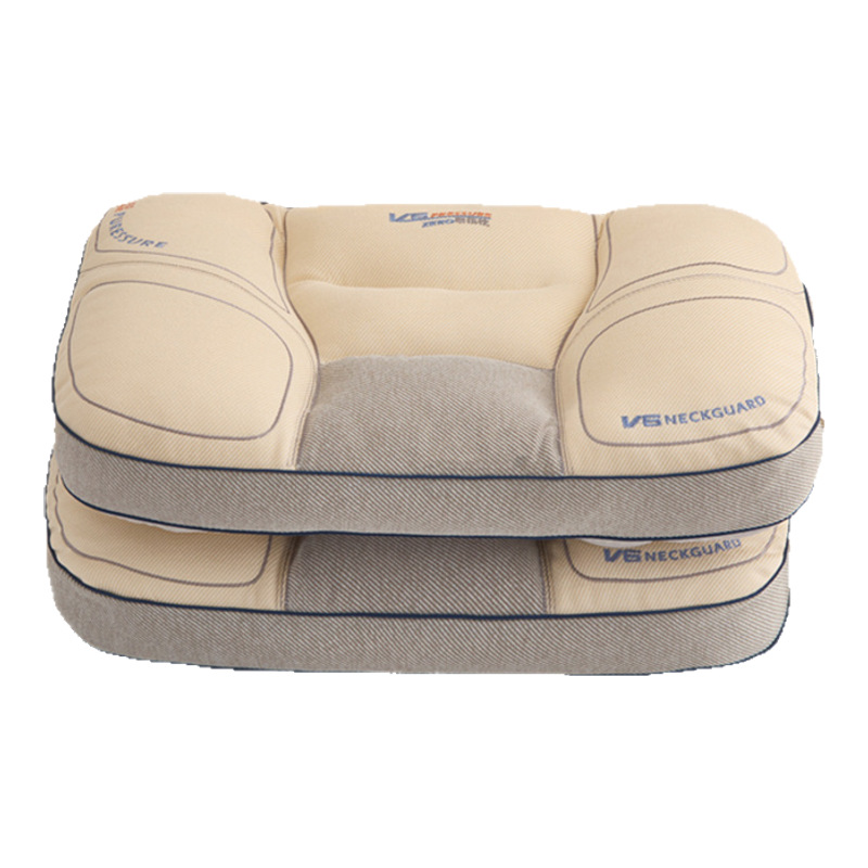 Almohada para dormir para la columna cervical, almohada especial para dormir para adultos en casa, dormitorio para una sola persona, dormir de lado, una cabeza entera