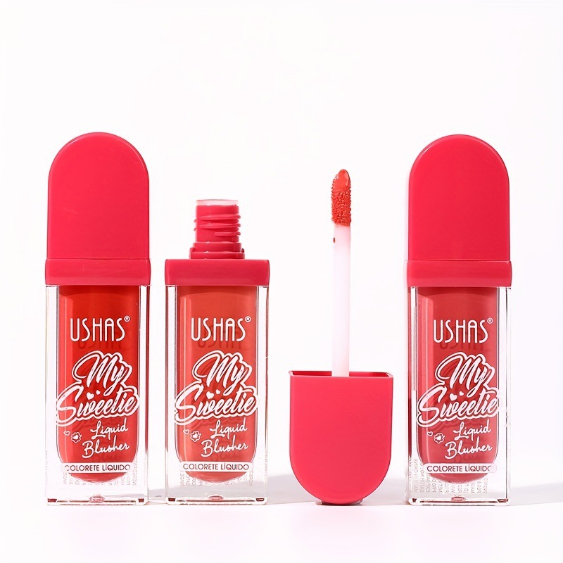 USHAS líquido blush transfronterizo gel blush crema blush brillante blush líquido FS421