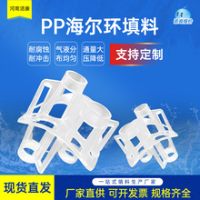 聚丙烯海尔环填料 烟尘废气喷淋塔填料 水过滤材料海尔环