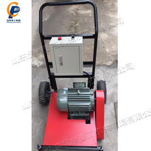 Plastic runway polishing machine hand-push sports field sander school silicon pew ground polishing machine