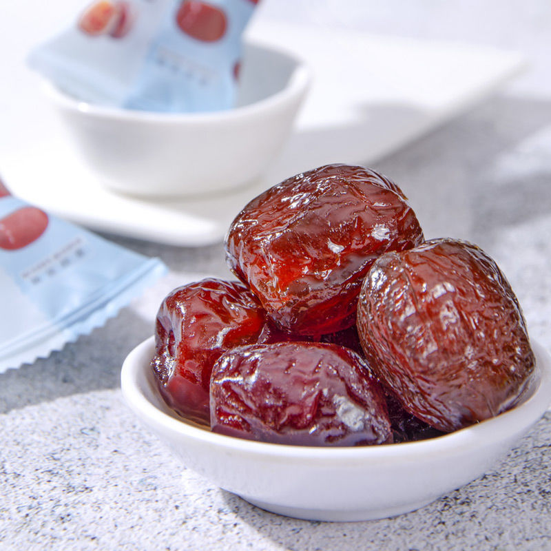 Douku Live Streaming Distribution: Jujube Snacks (100g Independent Packaging, Golden Silk Jujubes, Including Eel Sauce Dates)