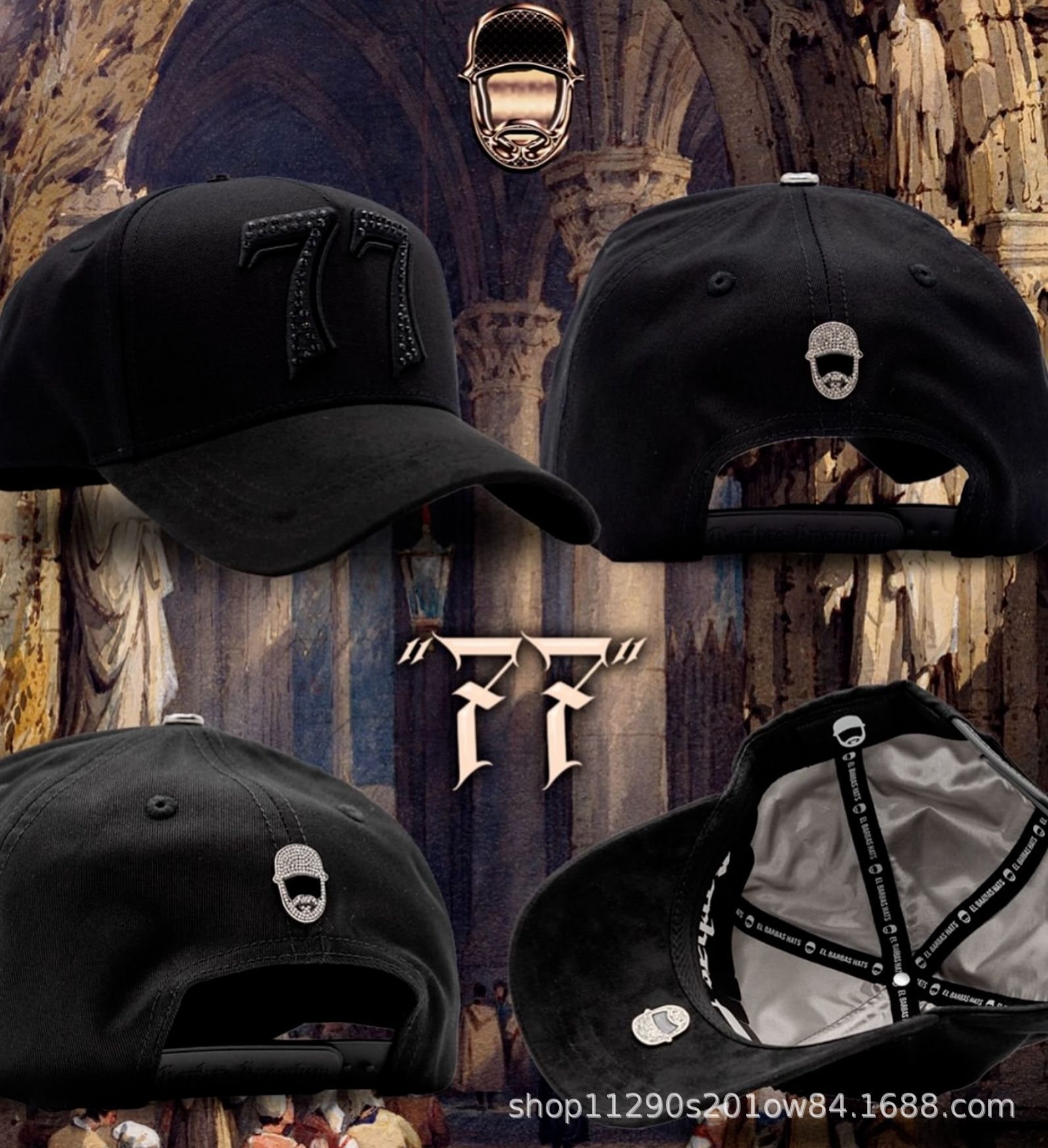 2025 explosión spot DANDY moda hip-hop tendencia gorra gorra de béisbol ajustable comercio exterior transfronterizo al por mayor