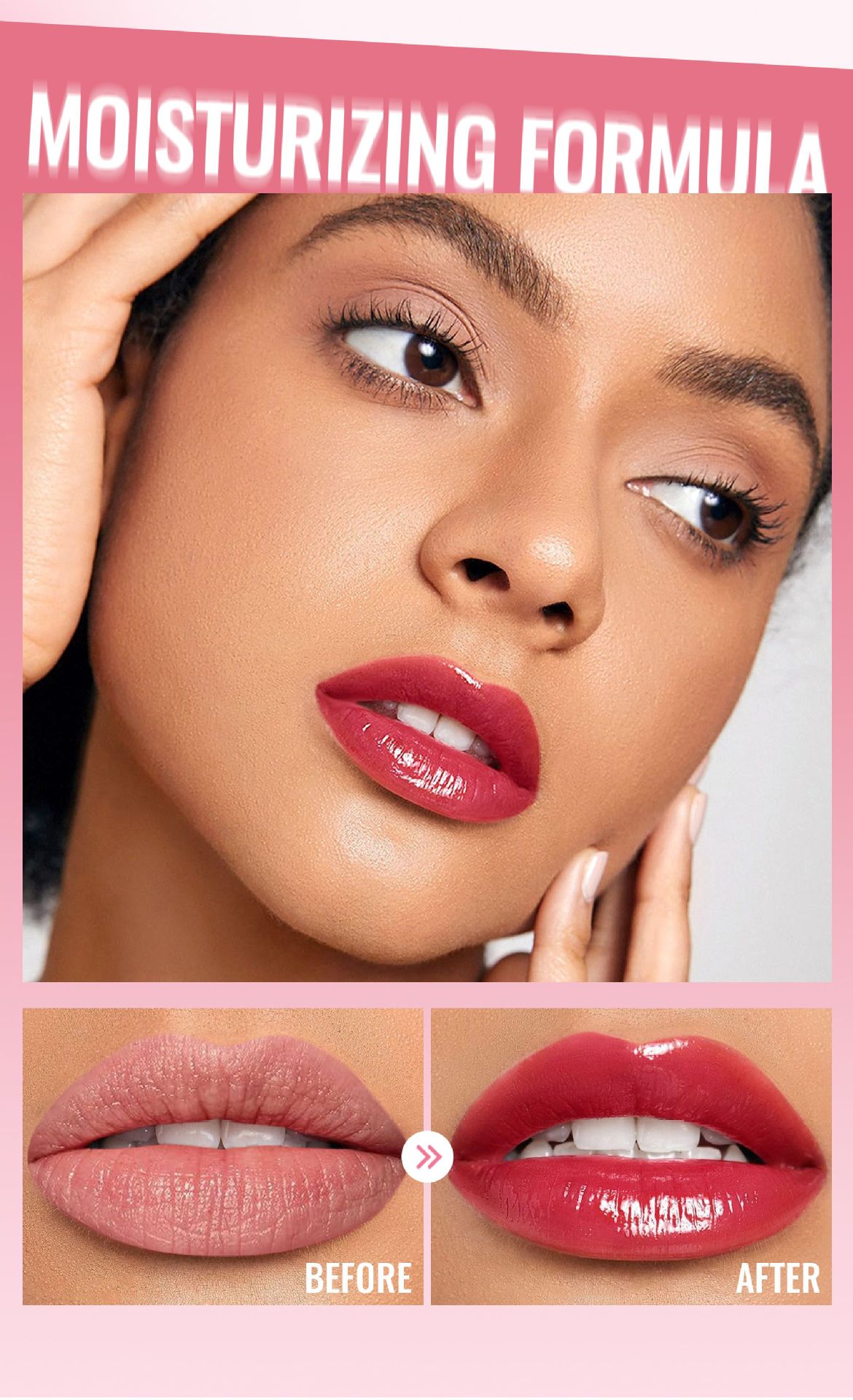 Cross-border waterproof and moisturizing Lipstick HANDAIYAN velvet lipstick enhances complexion. 8-color natural moisturizing lipstick in stock undefined