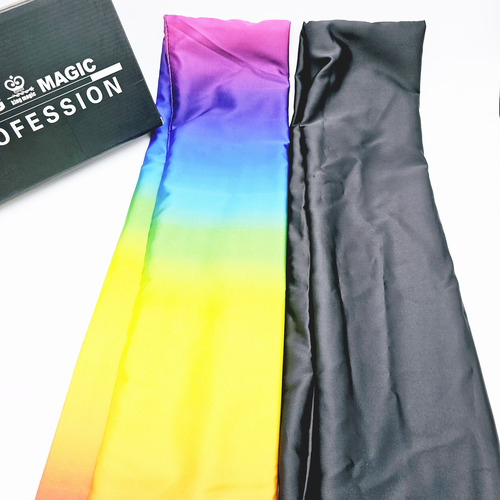 G1423 scarf changes color, color scarf turns black scarf King Magic magic props wholesale