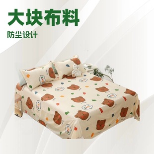 Cartoon sheet single piece net red skin-friendly double single kang single four seasons universal student dormitory sheet sanding