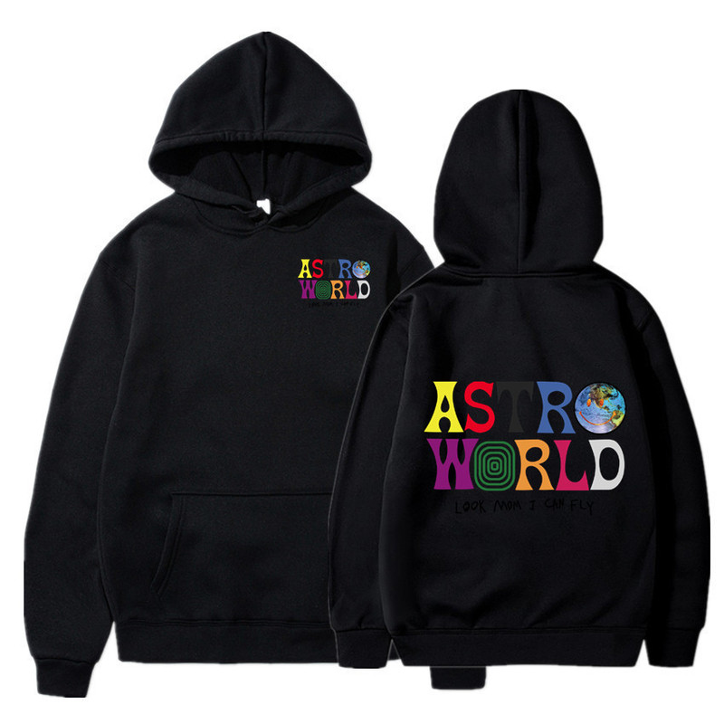 Astroworld Wish You Were Here Hoodies European and American Trendyy Brand Men's Hooded Sweatshirt