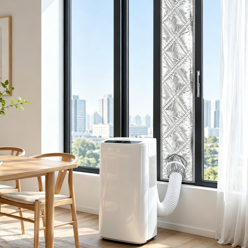 New Type of Cotton-Composite Mobile Air Conditioner Sealing Cloth, Mobile Air Conditioner Dustproof, Reduces Hot and Cold Air Exchange