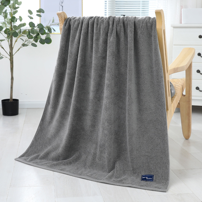 Fábrica al por mayor de algodón extra gruesa Toalla de baño 90*180 algodón hogar suave absorbente salón de belleza Toalla de cama