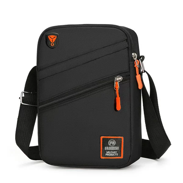Men's Messenger Bag Fashion Mobile Phone Shoulder Bag Outdoor Travel, Travel, Work Chest Bag Cross-border Fashion