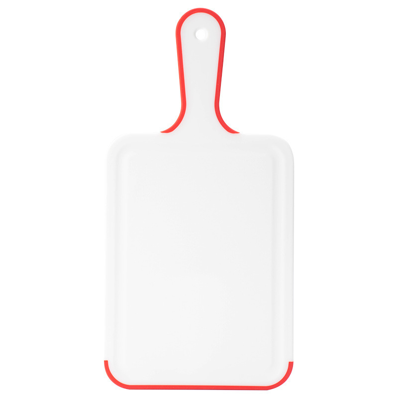 Amazon cocina doméstica tabla de corte de mano tabla de corte tabla de escritorio tabla de corte de verduras tabla de plástico grueso anti-mould portátil