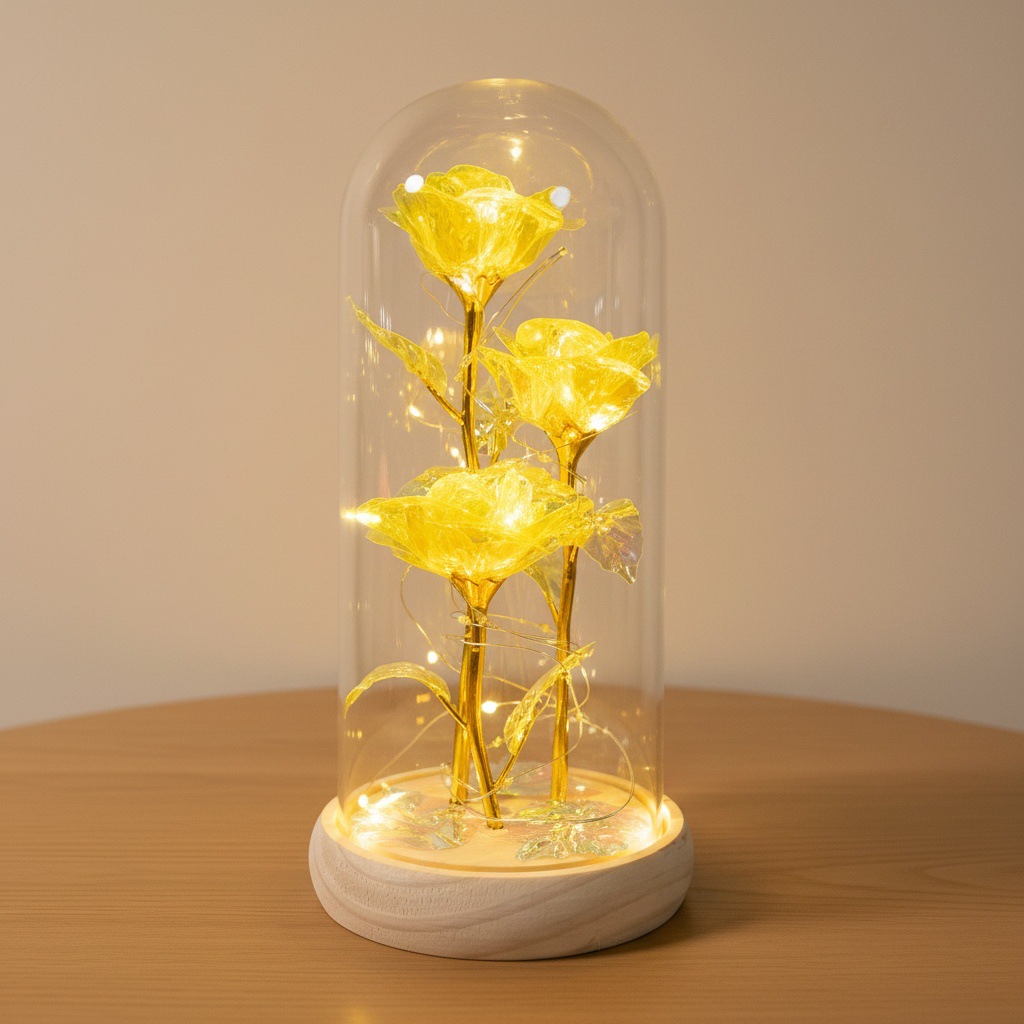 Amarillo colorido + hoja + fondo de tronco