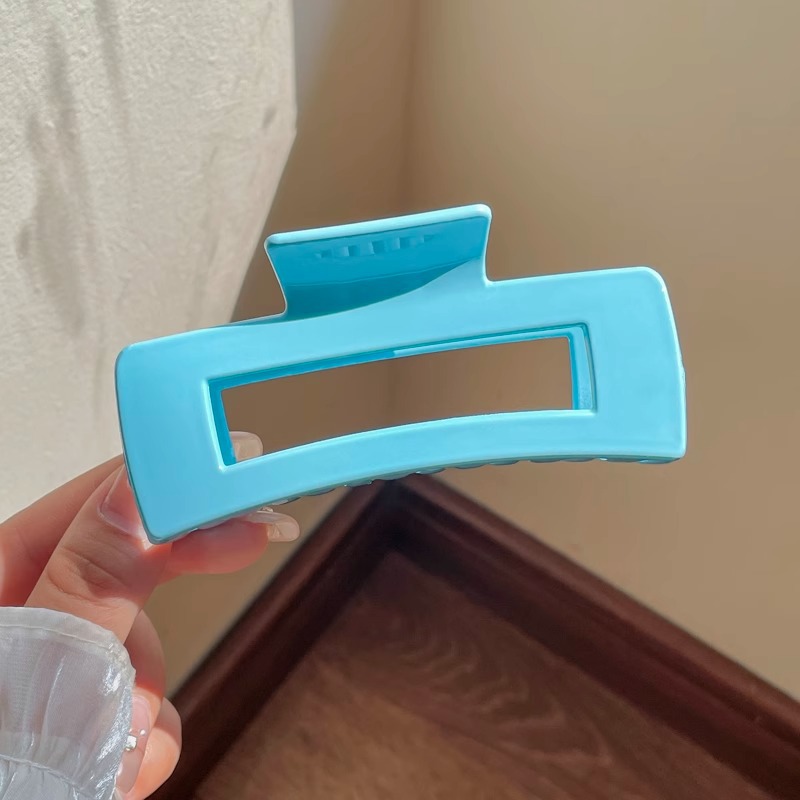 La parte posterior de la cabeza horquilla de perlas grande al por mayor pinza de metal ins pinza de tiburón sensación de alto nivel, simple, horquilla femenina