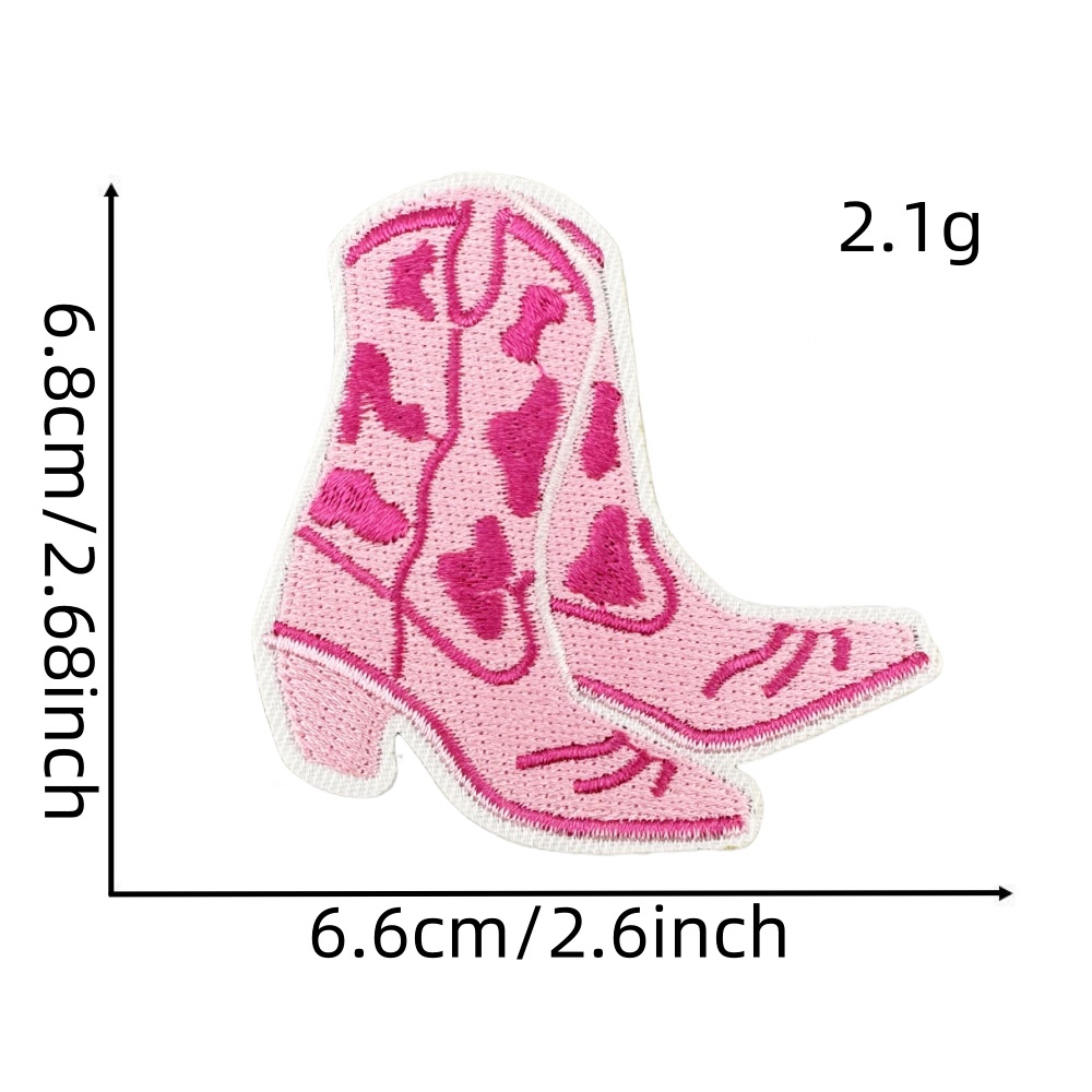 5g Weight Clothing Sticker Patches Classification 1 Piece, 1 Set Quantity Nonwoven, Polyester Material Color Block, Star, Heart Shape Pattern Cute Style 1 Piece 1 Set Cute Color Block Star Heart Shape Nonwoven Polyester Clothing Sticker Patches 15
